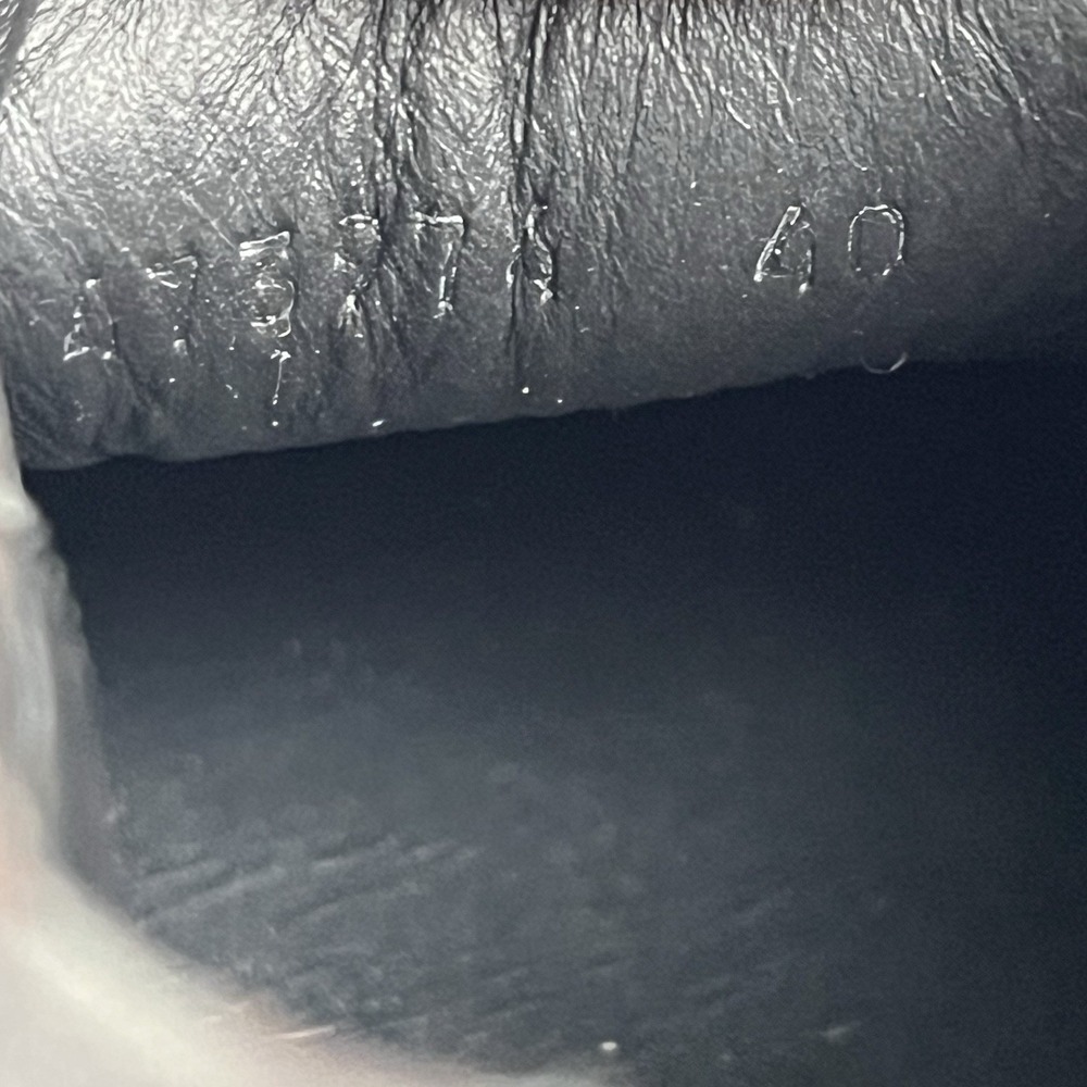 Gucci 407364 Leather Slip on Black Sneakers Men's US‎ 6.5 EU 40 - Picture 8 of 8